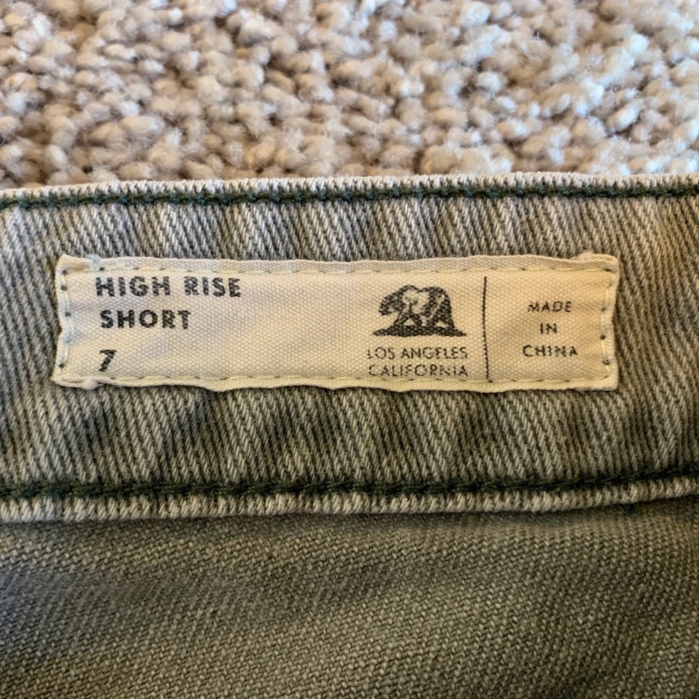 BullHead Denim High Rise Shorts - Picture 5 of 8